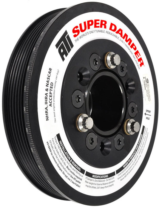 ATI Damper - 7.48in - Alum LW - 6/4 Grv - ATI918854-C-Dub Tech