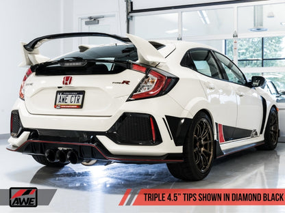AWE Tuning 2017+ Honda Civic Type R Touring Edition Exhaust - 3015-43000-C-Dub Tech
