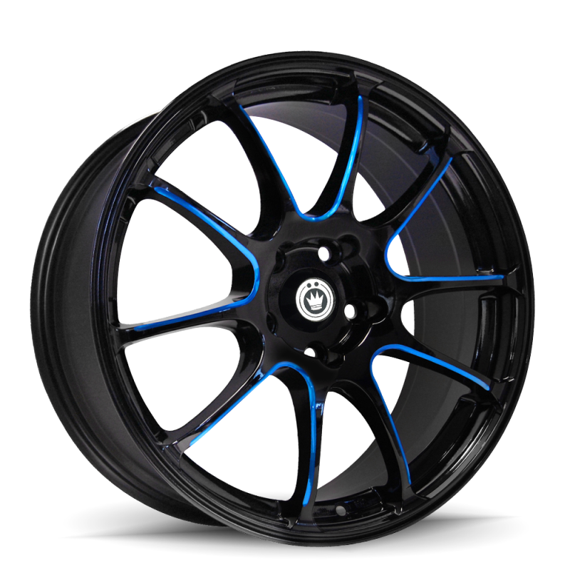 KONIG ILLUSION BLACK/BALL CUT BLUE