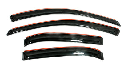 AVS 16-18 Mazda 2 Ventvisor In-Channel Front & Rear Window - 194508-C-Dub Tech