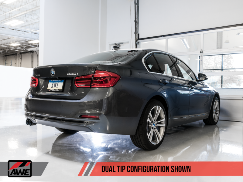 AWE Tuning BMW F3X 28i / 30i Touring Edition Axle-Back - 3010-22022-C-Dub Tech