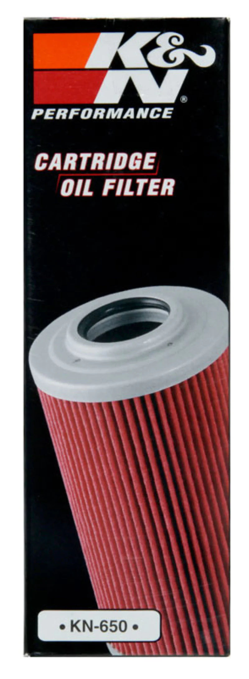 K&N 1.625in OD x 5.05in H Oil Filter - KN-650