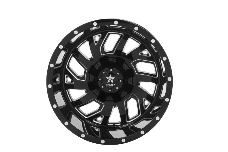 RBP 65R GLOCK GLOSS BLK MACHINED GROOVES