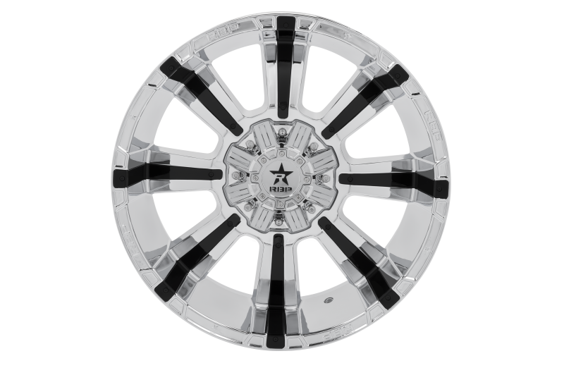 RBP 94R CHROME W/BLK INSERTS