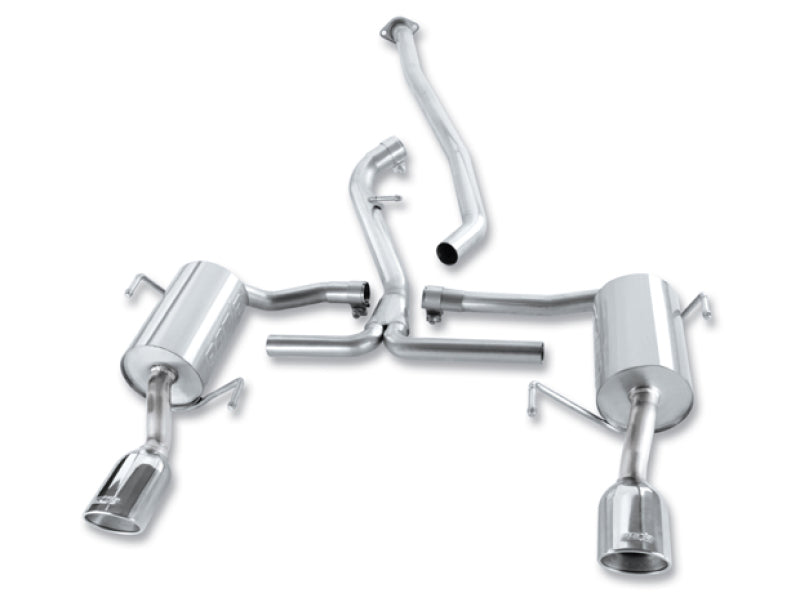 Borla 08-10 Subaru Impreza 2.5i Sedan 4DR SS Catback Exhaust - 140324-C-Dub Tech