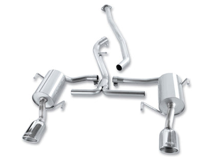 Borla 08-10 Subaru Impreza 2.5i Sedan 4DR SS Catback Exhaust - 140324-C-Dub Tech