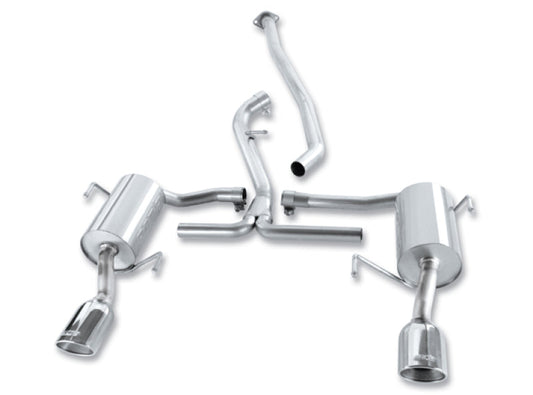 Borla 08-10 Subaru Impreza 2.5i Sedan 4DR SS Catback Exhaust - 140324-C-Dub Tech