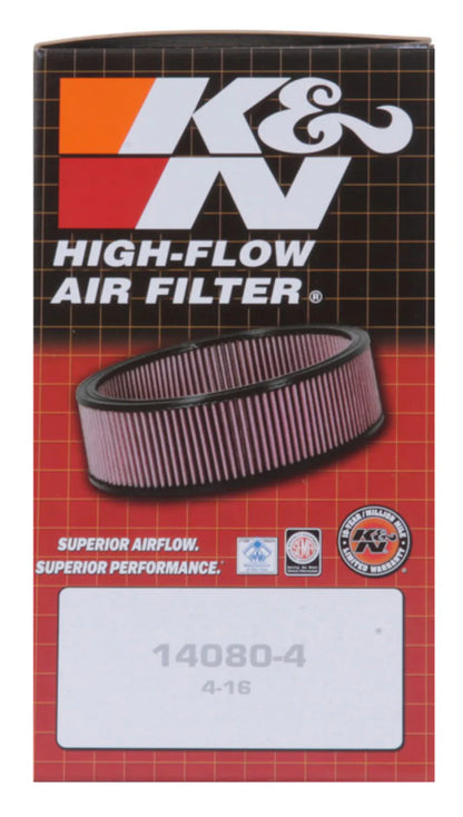 K&N Universal Custom Air Filter - Round 1.625in Flange / - 56-9097