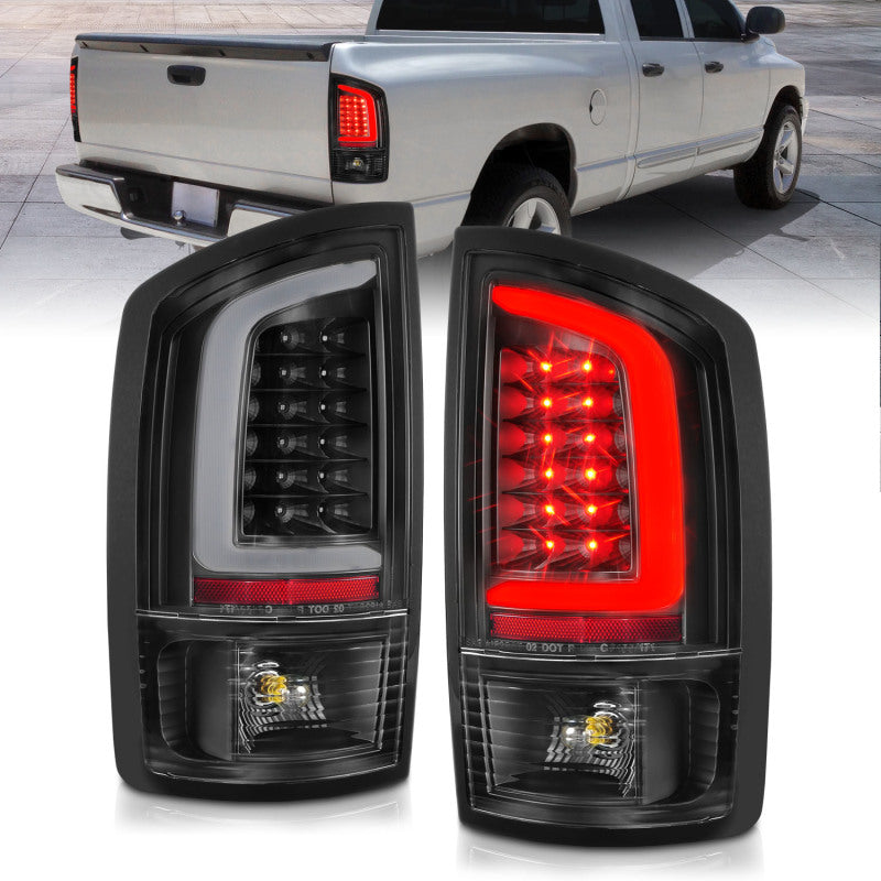 ANZO 2002-2006 Dodge  Ram 1500 LED Tail Lights w/ Light - 311368