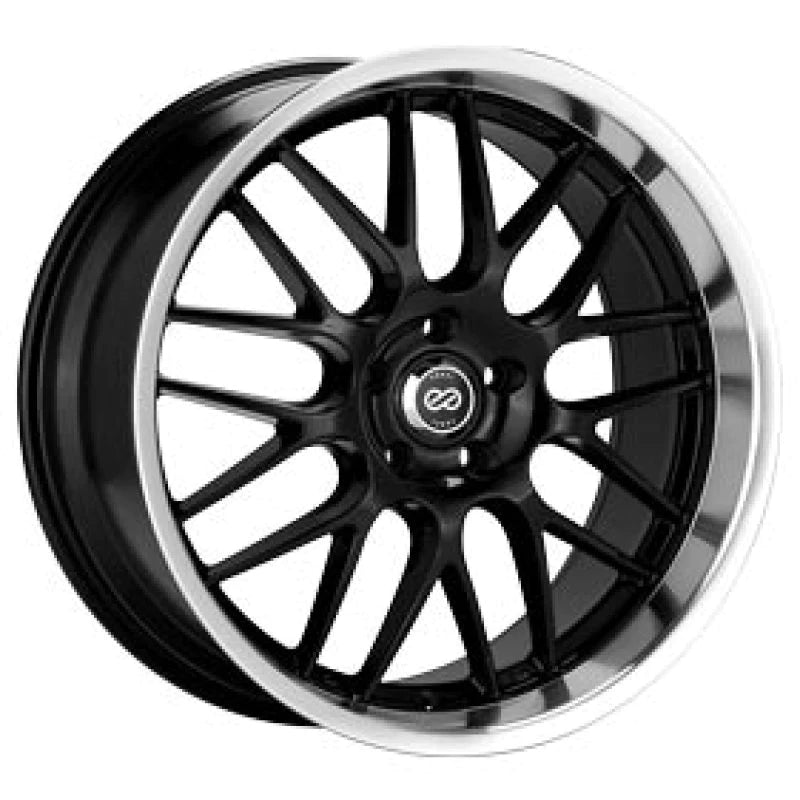 Enkei Lusso 18x8 40mm Offset 5x114.3 Bolt Pattern 72.6 Bore - 469-880-6540BK