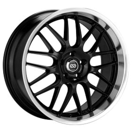 Enkei Lusso 18x8 40mm Offset 5x114.3 Bolt Pattern 72.6 Bore - 469-880-6540BK