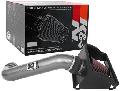 K&N 2021+ Ford F-150 V8-5.0L F/I High Flow Performance Intake - 77-2616KC