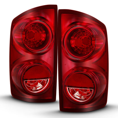 ANZO 2007-2009 Dodge Ram 1500 Tail Light Red Lens (OE) - 311309