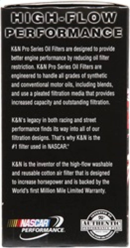 K&N Oil Filter for Hyundai/Kia V6 06-08 Azera/Sonata/Sedona/07-08 Santa Fe/07 - PS-7022
