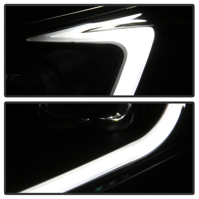 xTune 09-14 Acura Projector Headlights - Light Bar DRL - - 9042218
