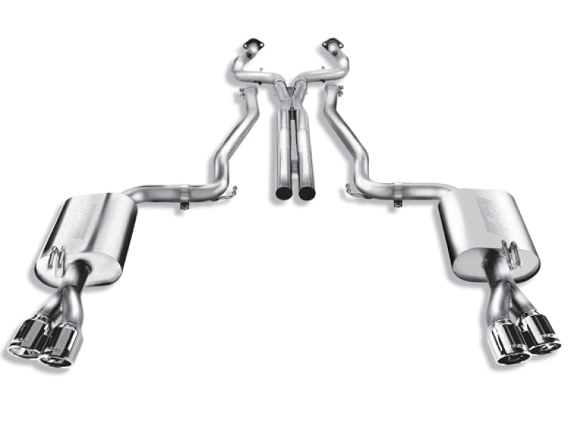 Borla 08-09 Pontiac G8/GT 6.0L 8cyl SS Catback Exhaust w/ - 140287-C-Dub Tech