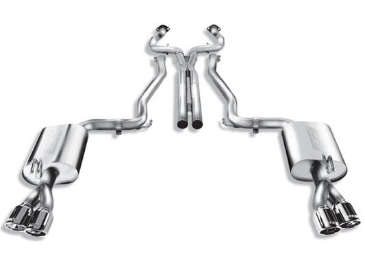 Borla 08-09 Pontiac G8/GT 6.0L 8cyl SS Catback Exhaust w/ - 140287-C-Dub Tech