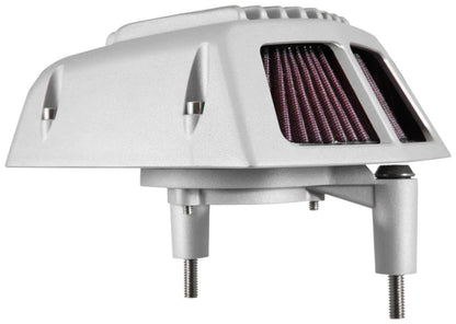 K&N Street Metal Intake System 01-16 Harley Davidson Shaker Silver - RK-3950S