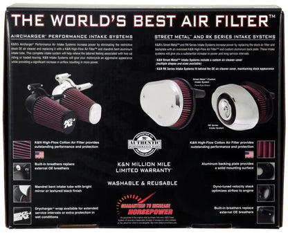 K&N 08-10 Harley Davidson Touring Models Performance Intake Kit - 57-1122