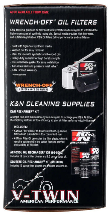 K&N 08-10 Harley Davidson Touring Models Performance Intake Kit - 57-1122
