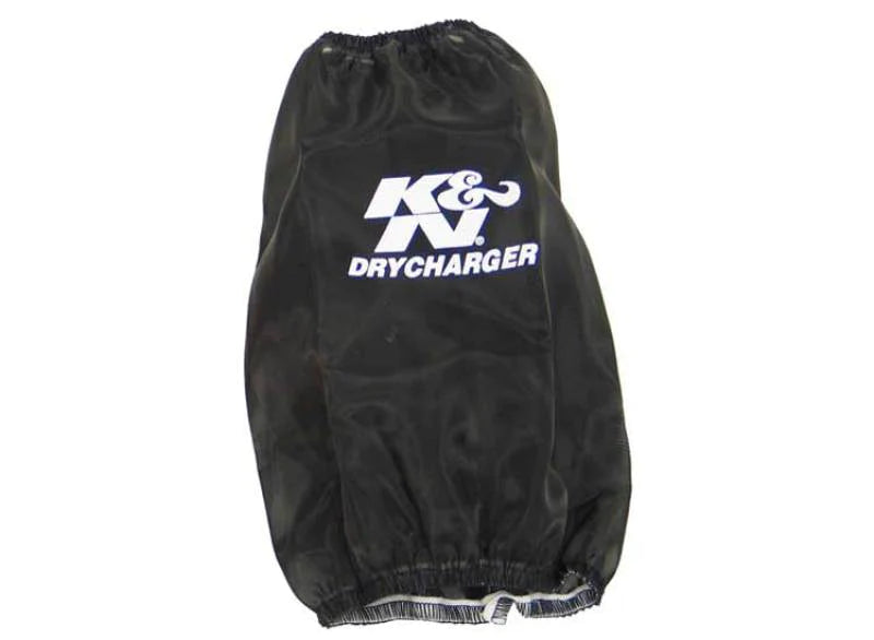 K&N Black Drycharger 7.5in x 7in Round Tapered - RF-1026DK