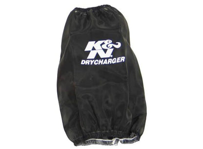 K&N Black Drycharger 7.5in x 7in Round Tapered - RF-1026DK
