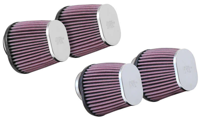 K&N Universal Clamp-On Air Filter 2-1/8in Flange 4x3in-B 3x2in-T 4in-L - RC-2914