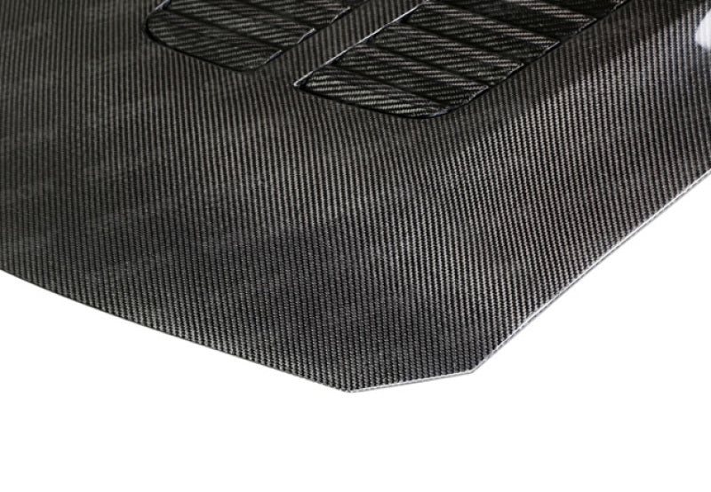 Seibon 12-13 BMW F30 GTR-Style Carbon Fiber Hood - HD1213BMWF30-GTR