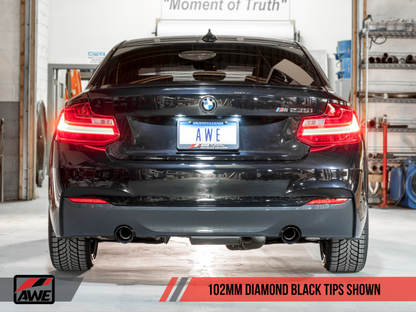 AWE Tuning BMW F22 M235i / M240i Touring Edition Axle-Back - 3010-33034-C-Dub Tech