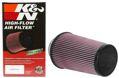 K&N Universal Clamp-On Air Filter 3-1/2in FLG / 6in B - RU-3690