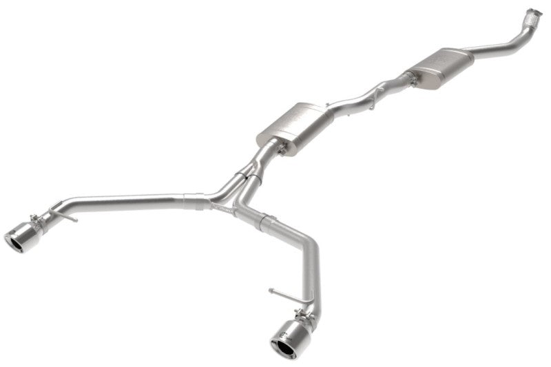 afe MACH Force-Xp 13-16 Audi Allroad L4 SS Cat-Back Exhaust - 49-36438-P