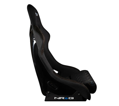 NRG FRP Bucket Seat (Black w/ Multi Color Geometric Pattern) - FRP-300-MGEO-BK