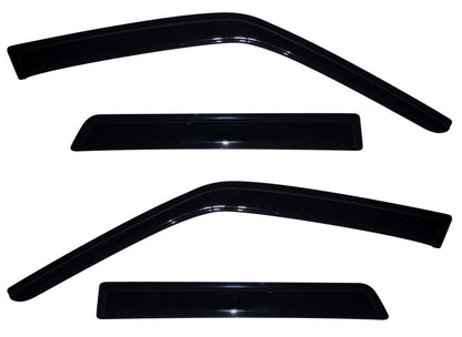 AVS 10-18 Nissan Juke Ventvisor Outside Mount Window Deflectors 4pc - 94378-C-Dub Tech