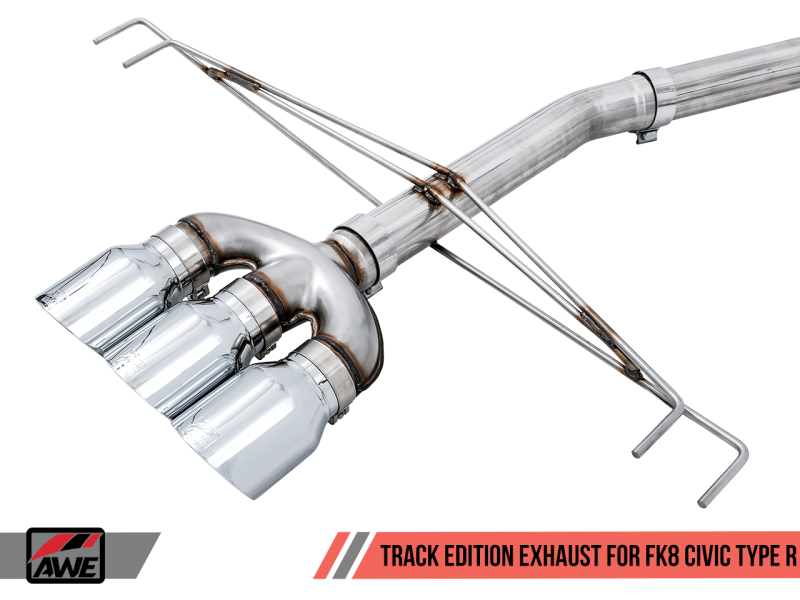 AWE Tuning 2017+ Honda Civic Type R Track Edition Exhaust - 3020-52000-C-Dub Tech