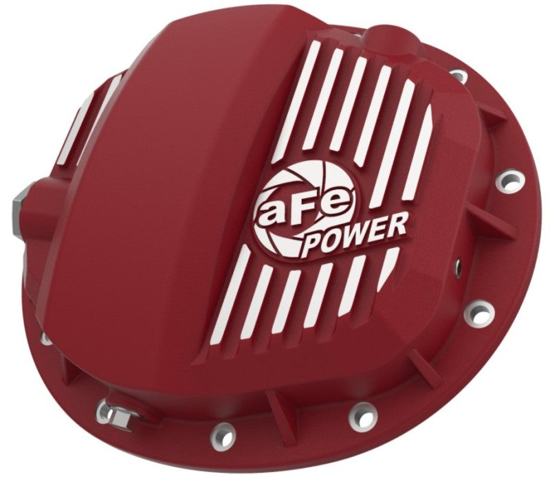 aFe Pro Series GMCH 9.5 Rear Diff Cover Red w/ - 46-71140R