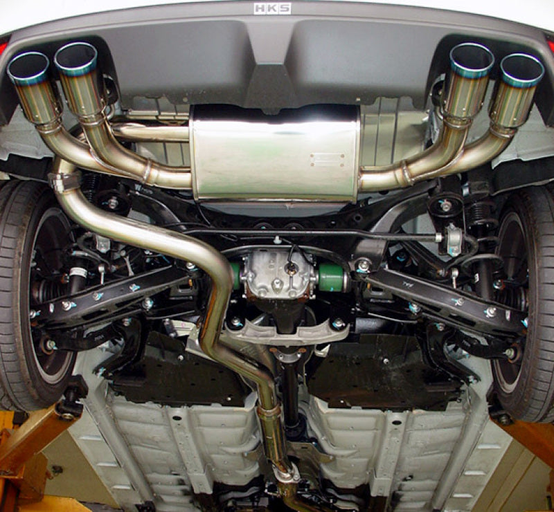 HKS 2008 STi 65mm Stainless Steel Mid-Pipe (only compatible w/ - 33004-AF002