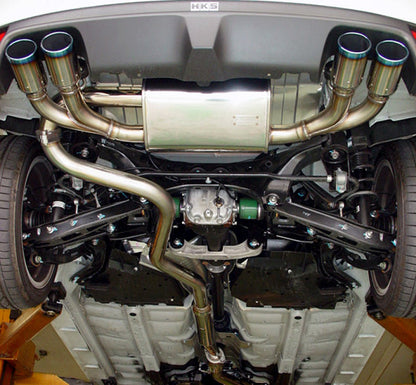 HKS 2008 STi 65mm Stainless Steel Mid-Pipe (only compatible w/ - 33004-AF002