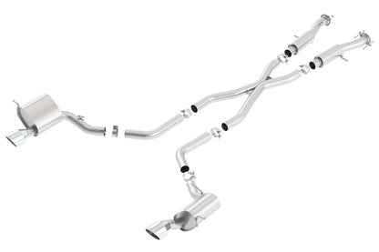 Borla 2015 Jeep Grand Cherokee SRT8 ATAK Dual Round Rolled - 140633