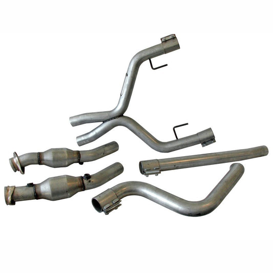 BBK 05-09 Mustang 4.0 V6 True Dual Cat Back Exhaust - 4011-C-Dub Tech