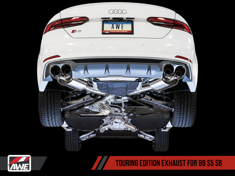 AWE Tuning Audi B9 S5 Sportback Touring Edition Exhaust - - 3020-43064-C-Dub Tech