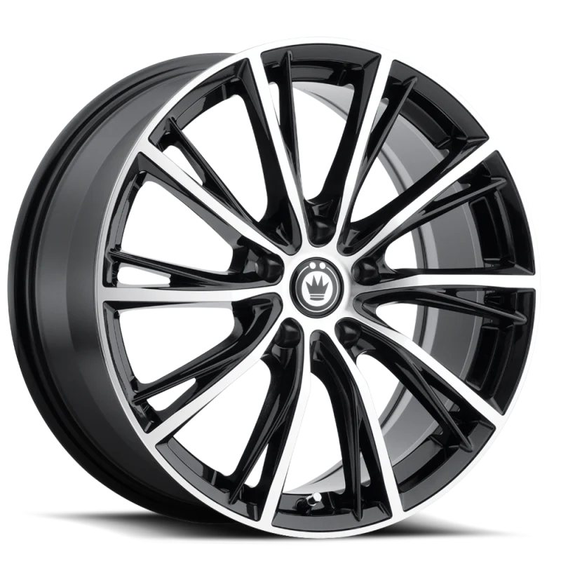 Konig Impression 18x8 5x120 ET35 Gloss Black w/ Machined Face - IP88520355