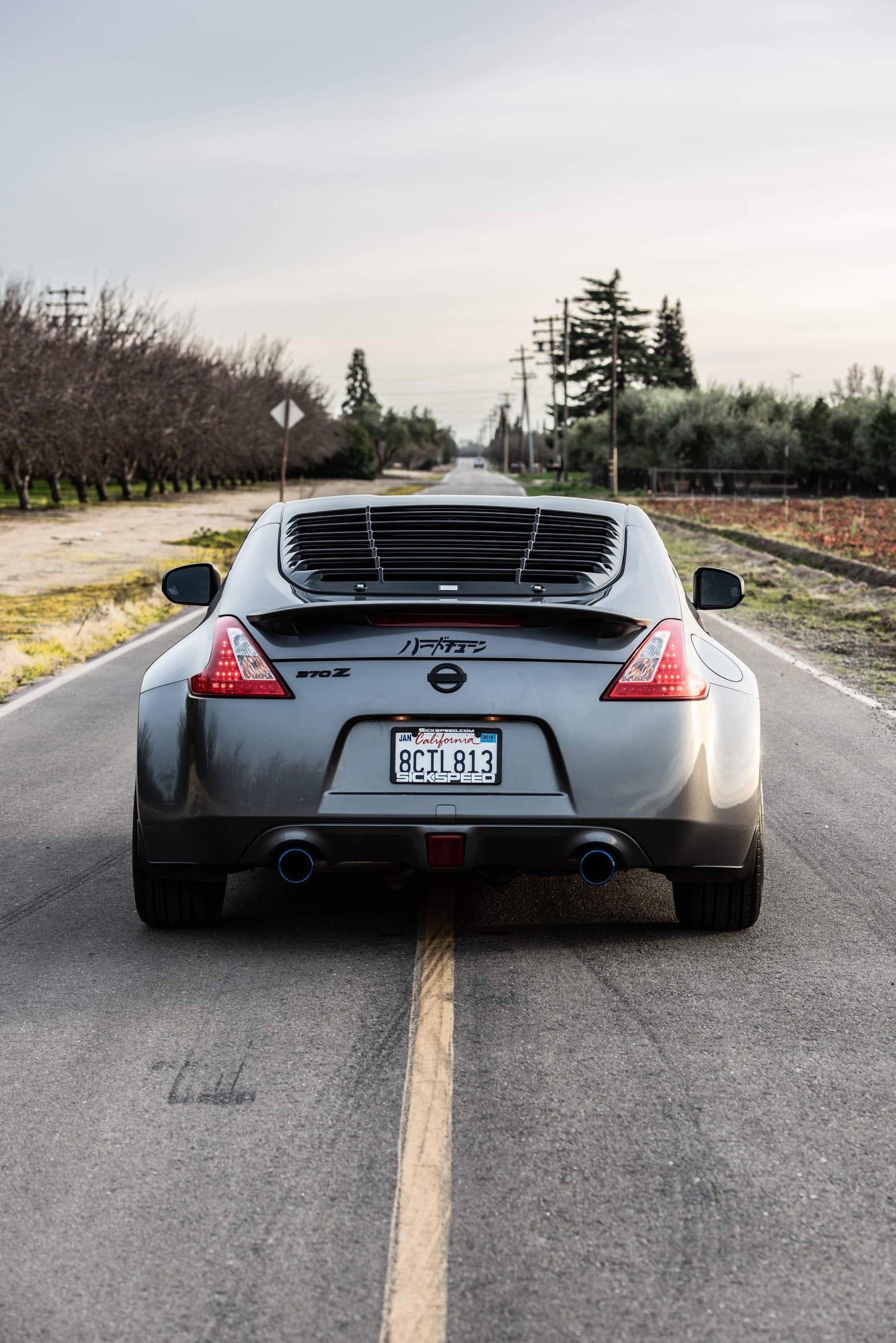 REAR WINDOW LOUVER BODY KIT SHADE VENT COVER SPOILER LIP 370Z FENDER BODYKIT