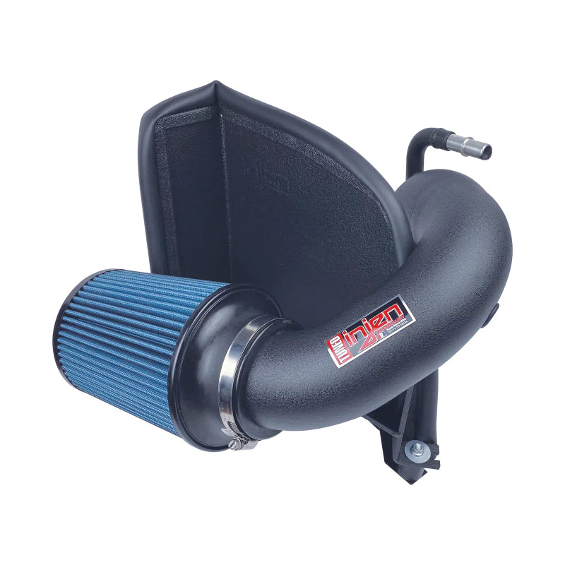 Injen 19-20 Ford Ranger L4 2.3L Turbo Wrinkle Black PF - PF9071WB