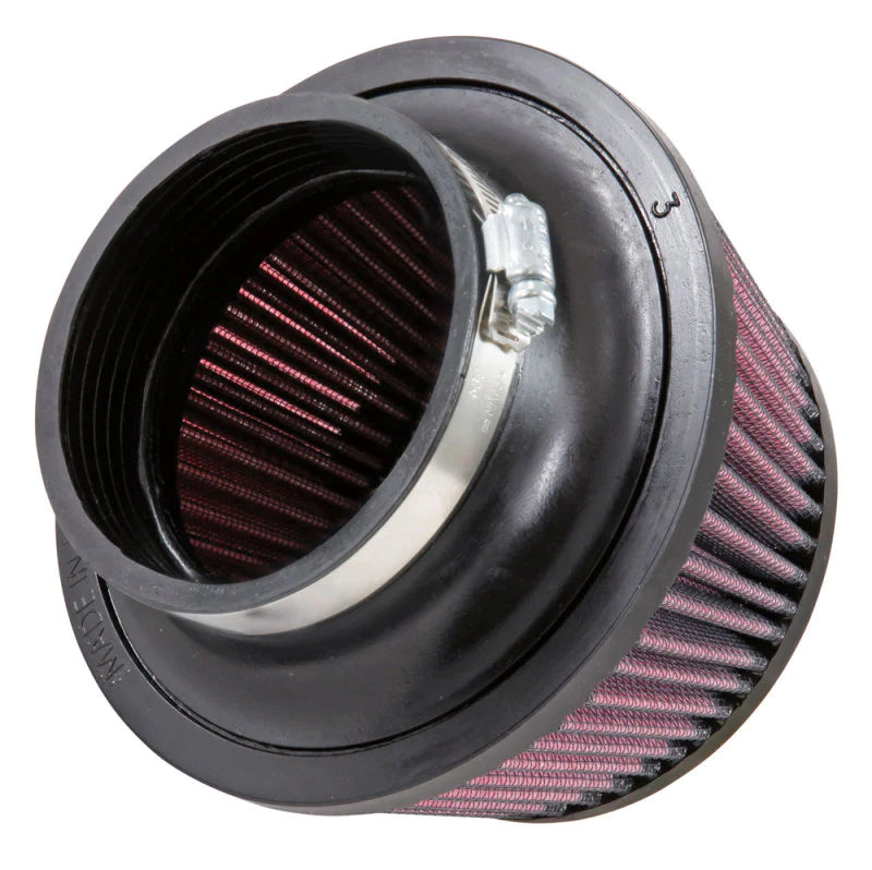 K&N Universal Round Clamp-On Air Filter 3in Flange ID x - RU-5288