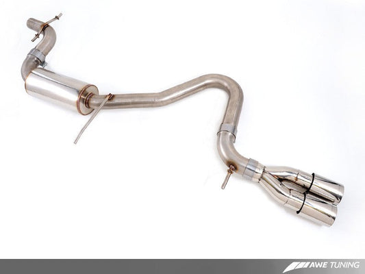 AWE Tuning Audi 8P A3 FWD Cat-Back Performance Resonated Exhaust - 3010-22016-C-Dub Tech