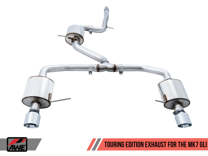 AWE Tuning 18-21 Volkswagen Jetta GLI Mk7 Touring Exhaust - - 3015-22070-C-Dub Tech