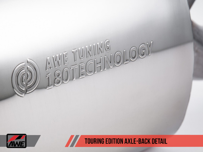AWE Tuning BMW F3X N20/N26 328i/428i Touring Edition Exhaust Quad - 3010-43036-C-Dub Tech