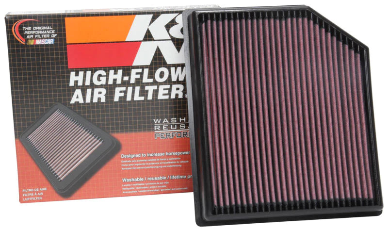 K&N 2018 Jeep Grand Cherokee V8-6.2L F/I Replacement Drop In - 33-5077