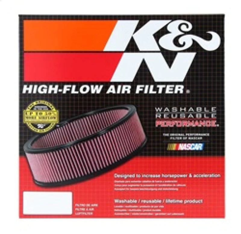 K&N Universal Round Air Filter 11in OD / 9-1/4in ID - E-3680