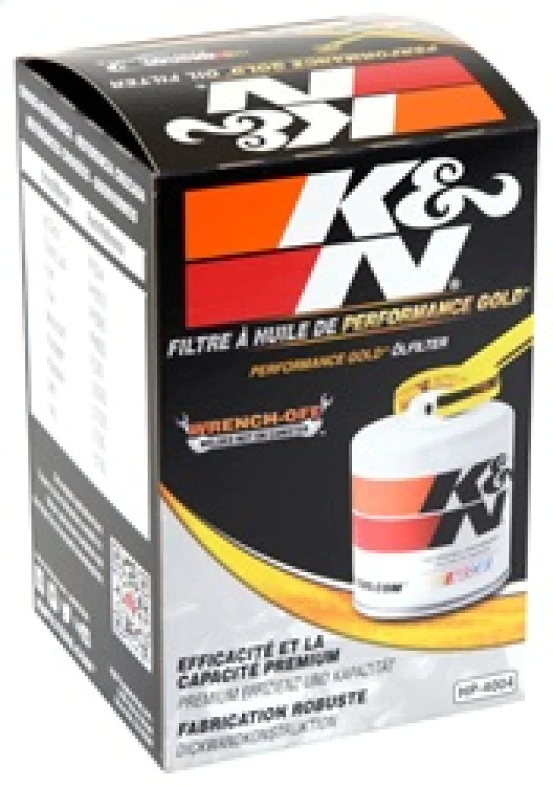 K&N Oil Filter OIL FILTER; AUTOMOTIVE - HP-4004